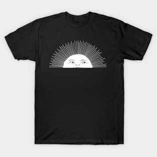 Smiling and happy sun illuminating our lives T-Shirt